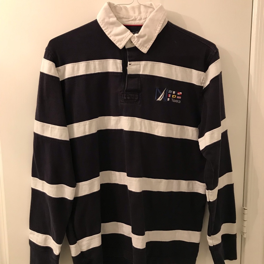 Men’s Nautica rugby shirt